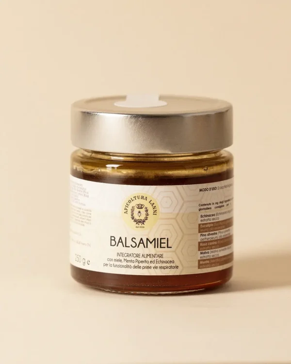 Miele Balsamico italiano vasetto da 250g, produzione locale Apicoltura Lanni